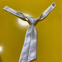 鳥取北中学校　鳥取桜ヶ丘中学校　リボン　白リボン　　の画像