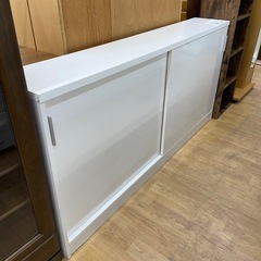 ★ジモティ割あり★ キッチンカウンター ホワイト H85×W110×D42 クリーニング済み KJ4805
