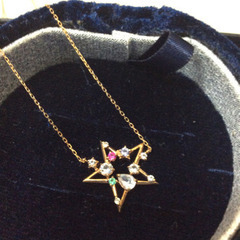 ★ 4℃ ネックレス K10 2021年モデル 星の画像
