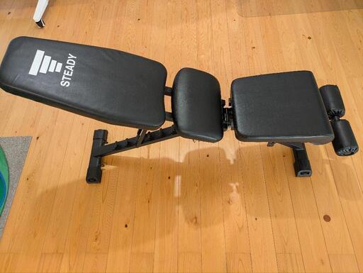 トレーニングベンチ(スタンダードモデル) Back Protection【インクラインベンチ/耐荷重300kg/角度調整/折りたたみ/組立不要】[1年保証]  ST140 | STEADY（ステディ）公式サイト