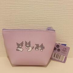 サンリオ　クロミ　2点　ミニ舟形ポーチ　&　アクリルコースター　新品の画像