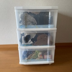 【決定】収納ケース(3段)の画像