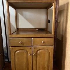 炊飯器、レンジ台 (ざき) めじろ台の収納家具《食器棚、キッチン収納》の中古あげます・譲ります｜ジモティーで不用品の処分