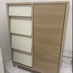 収納 棚 コンセント穴あり