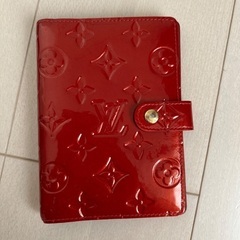 LOUIS VUITTON 手帳カバー 2012 ヴェルニ レッド