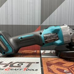 値下げしました！【未使用】マキタ Makita GA033GRMX 充電式ディスクグラインダ バッテリ×2・充電器付きの画像