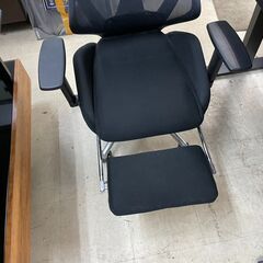 チェアNo.1301ブラックフットレスト付き上下可能【リサイクルショップどりーむ荒田店】 (どりーむ荒田店) 鹿児島中央の椅子 《チェア》の中古あげます・譲ります｜ジモティーで不用品の処分