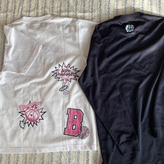 バスケ練習着　160
半袖&長袖セットの画像