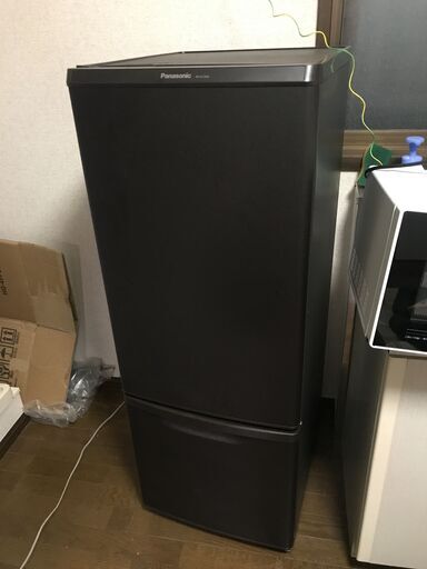 【Panasonic/パナソニック 2ドア冷蔵庫】美品 2019年製 168L