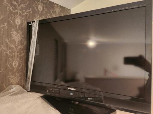 三菱テレビ32型 (ふち) 春田のテレビ《液晶テレビ》の中古あげます・譲ります｜ジモティーで不用品の処分