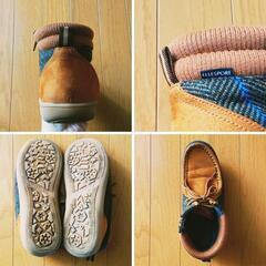 【25.0cm】ELLE SPORT ワラビーブーツ【美品】の画像