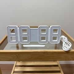 美品　IKEA デジタル時計 ノルオッタ