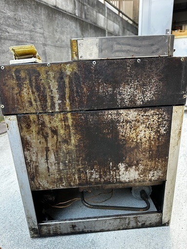 露店やキッチンカーに！マルゼン12LフライヤーLPガス用