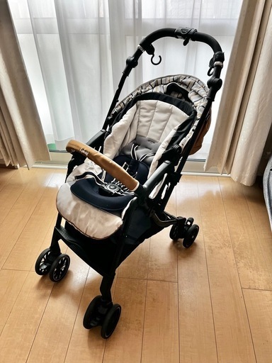 【希少】Combiスゴカルオート4キャス　compact ベルガモットイエロー Combi ベビーカー スゴカル4キャス compact ベルガモットイエロー