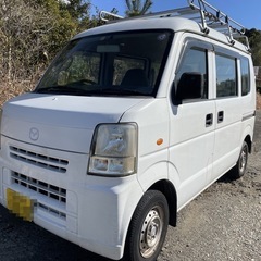 🛻マツダ　スクラムバン　車検2年付き　ハイルーフ🚙自社ローン可能🚗