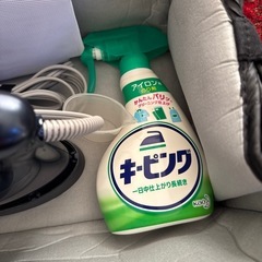 スチームアイロン、アイロンマット•収納など4点セットの画像