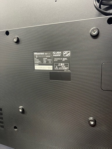 ハイセンス 液晶テレビ 43F68E 4K フルハイビジョン液晶TV 中古 美品