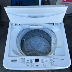 中古 6.0kg 全自動洗濯機 送風乾燥機能 ヤマダ電機 YWM-T60A1 2018年製造 一人暮らし 単身用 6ヶ月保証付き-COSMO  SPACE online