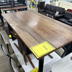 【ジモティ来店特価!!】　ダイニングセット　イス×2　ベンチ×1...