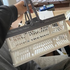 　折りたたみコンテナ　収納
 
