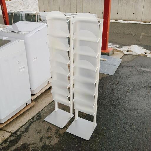 カタログラック☆2個セット☆スリッパラックにも、A-020【浜村鹿野温泉ICから3分 買取本舗、 宮本リサイクル 営業時間9～19時 定休日水曜のみ←連絡できませんm(_ _)m】