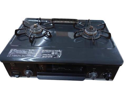 【売ります】パロマ　二口+グリル付コンロ　LPガス（プロパンガス）用　IC-S37-R　2022年製