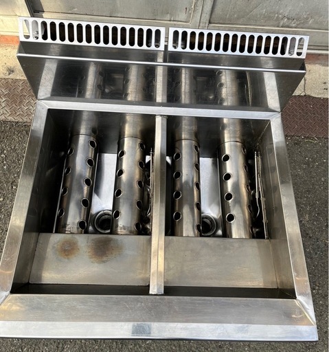 【動確済み】マルゼン 業務用フライヤー MGF-13WJ 都市ガス 13×2L 26L 業務用 ガス フライヤー 揚げ物 店舗用品 唐