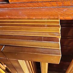 お譲り先決まりました。　木のベビーサークルの画像