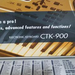 参考価格46200円　箱入り　動作確認済　CTK-900　エレクトロニクス　キーボード　の画像