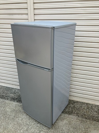 シャープ 118L 2ドア冷蔵庫（直冷式）シルバー系SHARP SJ-H12Y-S