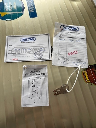 【バナナ苫小牧】RIMOWA/リモワ TOPAS JUMBO GOLD 2+4 リモワ トパーズ ゴールド サイドハンドル 82L 現