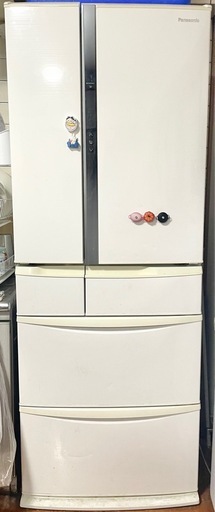 6ドア冷蔵庫 Panasonic NR-FT46A-H もとも 2014年製