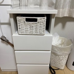 チェスト 3段 コンセント付き