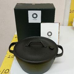 0213-392 OIGEN クックトップ 20cm　南部鉄器　鍋