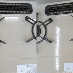 決まりました■リンナイ　グリル付きガステーブル　2022年製　LPガス用　ガスコンロ　右強火　KG34NPCBR　Aの画像