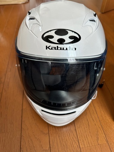 KABUTOヘルメット（インカム付き
）M