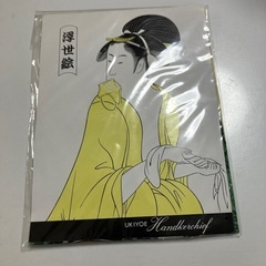 浮世絵　ハンカチの画像