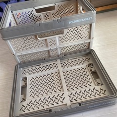 折りたためる収納ケースの画像