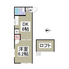 MK💞初月賃料無料✨敷金ゼロ✨礼金ゼロ✨仲介手数料ゼロ✨ロフト付...