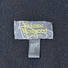 Vivienne Westwoodのマフラー　黒の画像