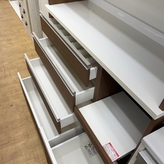 ☆ジモティ割あり☆ ニトリ レンジ台ホワイトH90×W60×D40 クリーニング済み KJ8253 (リユースのサカイ) 春日部の収納家具《食器棚 、キッチン収納》の中古あげます・譲ります｜ジモティーで不用品の処分