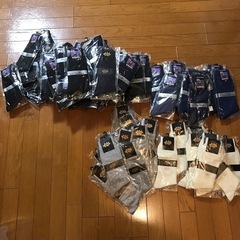【引き取り主様決定しました】ビジネスソックス大量！！黒、紺、白、...