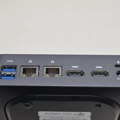 中古良品 MINISFORUM UN100 Mini PC Windows 11 Pro ミニコンピュータ Intel N100 メモリ16GB SSD256GB Windows11+office 無線内蔵の画像