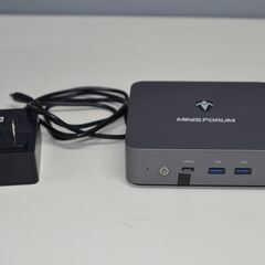 中古良品 MINISFORUM UN100 Mini PC Windows 11 Pro ミニコンピュータ Intel N100 メモリ16GB SSD256GB Windows11+office 無線内蔵の画像