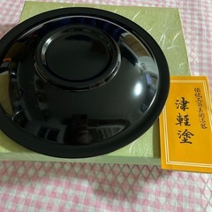 津軽塗り(菓子皿)①の画像