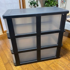 3段収納BOXの画像