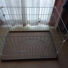 お話し中　ペットサークルの画像