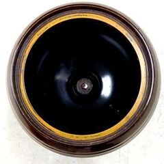 昭和レトロ スタンド灰皿 直径：約20.2㎝ アンバー スモーキングスタンド 喫茶店 アンティーク カフェ 雑貨 札幌市 中央区 南12条の画像
