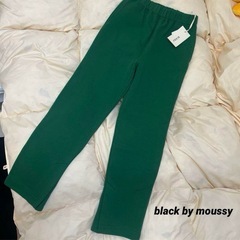 【未使用品】black by moussy スリットスウィートパンツ