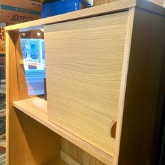 《売約済》【池上店】【～4/14限定SALE！店内全品20%お値引き！】 unico SIGNE ウニコ シグネ キッチンボード カップボード 食器棚 キッチンキャビネット 北欧スタイルの画像